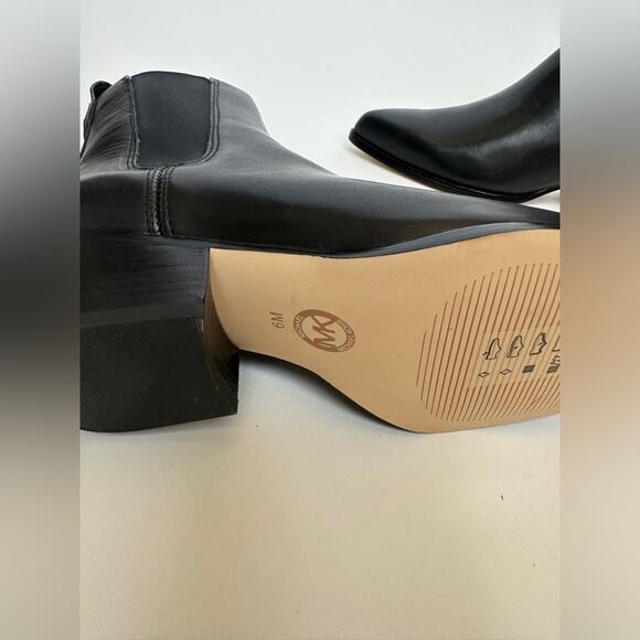 Michael kors Kinlee Leather Ankle Boot size 6 NEW IN BOX - Picture 7 of 15